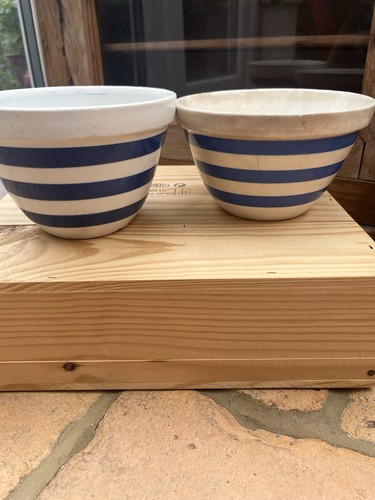 Cornish ware pudding basins - ware,