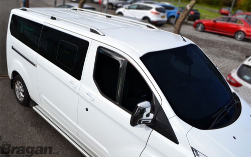 Silver aluminium roof rails - aluminium, to