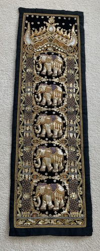 Thai elephant tapestry wall - thai,