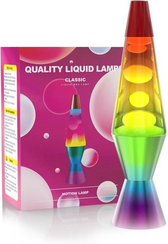 Classic lava lamp - lamp, rainbow