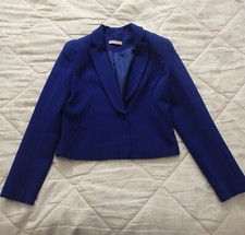 Cropped Royal Blue Blazer