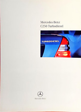 Mercedes Benz C-class C250 Turbodiesel Brochure 1996