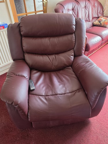 Recliner armchair with - armchair,