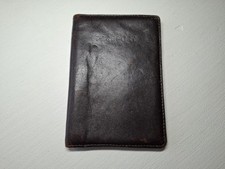 Golunski Brown Genuine Leather Passport holder Travel Wallet ID Bag