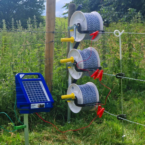 Electric fence kit - fence, solar