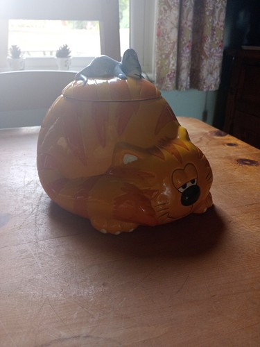 Novelty ginger tabby pussy cat - novelty,