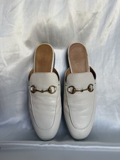 Gucci Princetown White Leather
