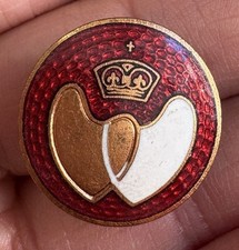 Vintage Blood Donor Enamel Lapel Badge 1960s Lovely Condition