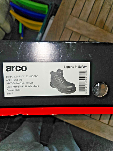 Arco st480 safety boots - arco,