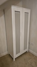 Ikea Wardrobe 2 Door White W81