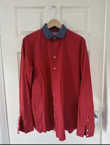 Thomas pink shirt l - pink, 16.5
