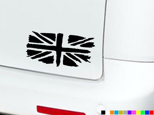 Union jack flag car - flag, stickers