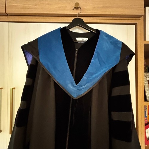 Vintage doctoral academic hood - vintage,