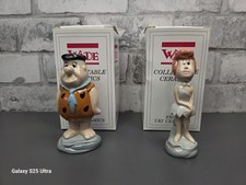 Wade Flintstones Fred And Wilma Figures Limited Edition, Matching Numbers 239