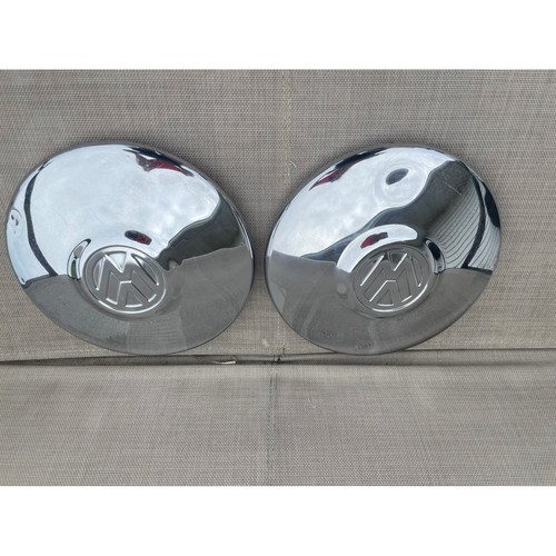 Volkswagen chrome hubcaps - hubcaps, set