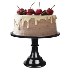 Round Cake Stand Black 11"