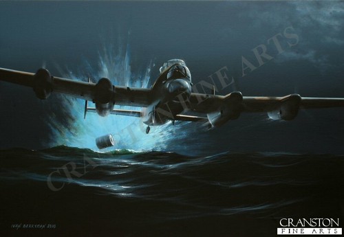 Lancaster aviation art - art, print