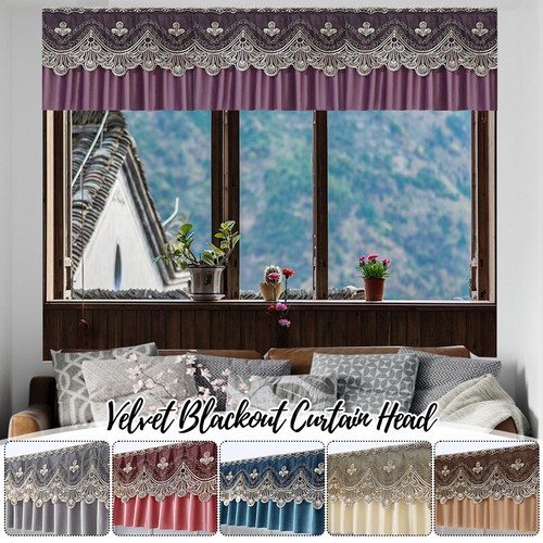 Velvet blackout lace wave - blackout,