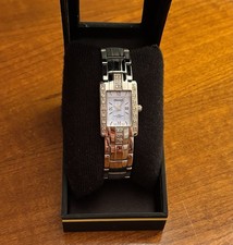 Ingersoll Ladies Water Resistant Quartz Silver Diamanté Watch