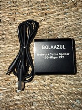 RJ45 Ethernet Cable LAN Network Splitter Adapter