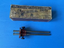 Vintage Joseph Tyzack and son ltd Combined Mortise and Marking Gauge B116 Boxed