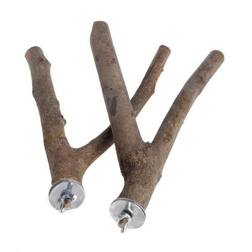 2pcs parrot stand perch bird - 2pcs,