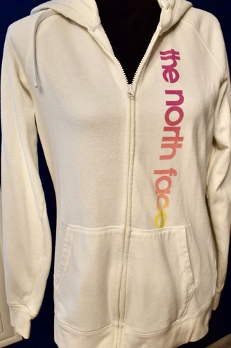 The north face - white, zip