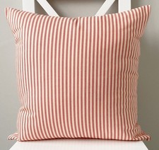 18" x 18"  Striped Ticking