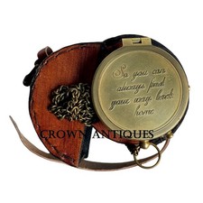 Vintage Antique Brass Pocket