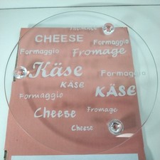 Glass Round Cheese Board