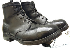 BRITISH ARMY Black AMMO BOOTS