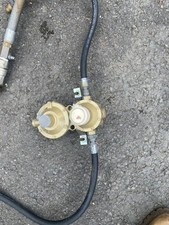 German Twin Gas Auto Change Over Propane Regulator