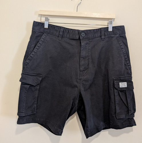 Zara shorts mens w34 black - shorts,