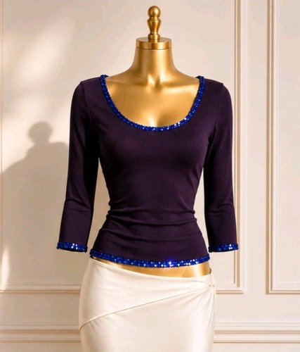 Moschino vintage 90s aubergine