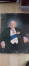 winston Churchill Portrait Of