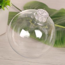 5x Christmas Ball Plastic