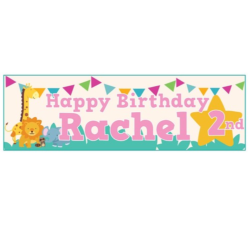 Personalised birthday banners - birthday,