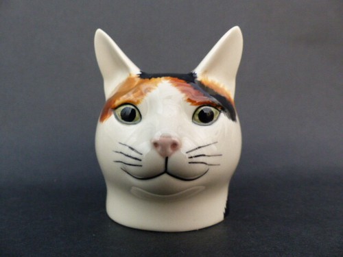 Vintage quail pottery tabby - vintage,