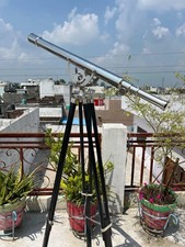 Vintage Style Brass Telescope