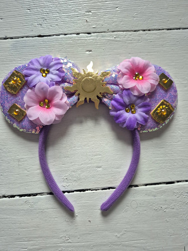 Tangled purple sequin - purple, glitter