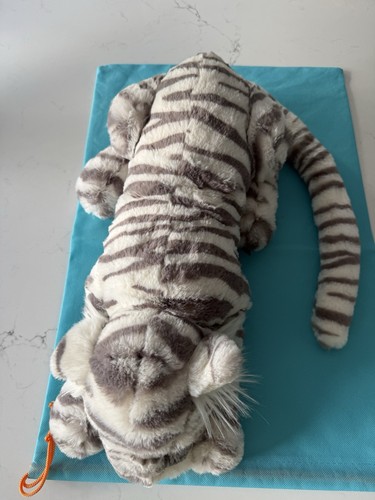 Jellycat sacha snow tiger - snow,