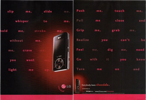 Chocolate mobile phone 2006 - lg,