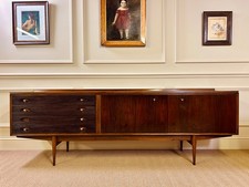 MID CENTURY TEAK SIDEBOARD CREDENZA ROBERT HERITAGE FOR ARCHIE SHINE VINTAGE 60S