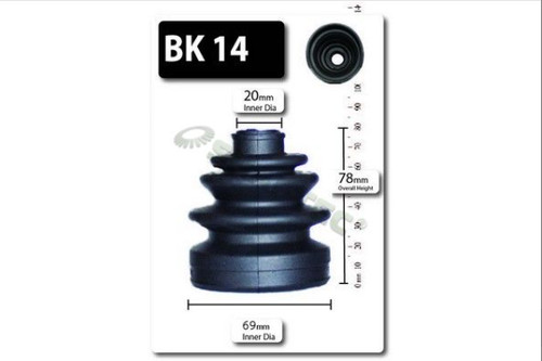 Shaftec boot kit bk14 - shaftec,