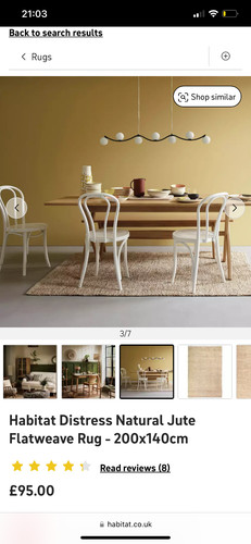 New handmade jute rug - handmade,