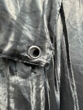 Pair Thermal Insulated Curtains Karina Bailey Silver Charcoal Sparkle 66” by 72 