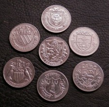 Esso football medallions - esso,