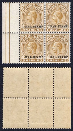 Falkland sg72b brown - is, 1/-