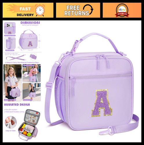 Large insulated kids lunch - insulated, box