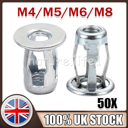 50x jack nuts - nuts, threaded